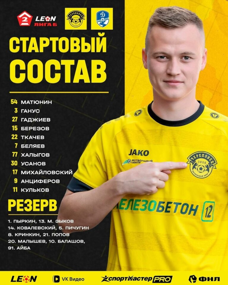 Наш состав на областное дерби